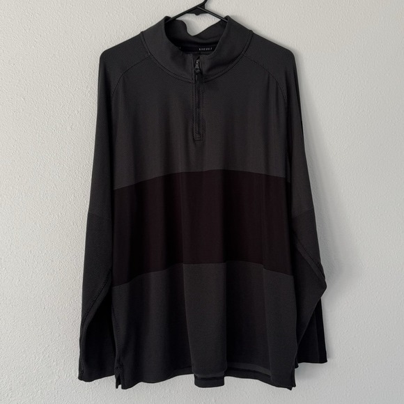 Nike Golf Dri-FIT Vapor 1/4 Zip Pullover‎ Mens XL Black Long Sleeve Stretch - Picture 1 of 8